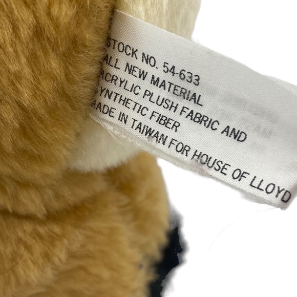 Vtg House of Lloyd Plush Reindeer w/ Candy Cane Christmas Toy Stuffed Animal 12” - Picture 10 of 11